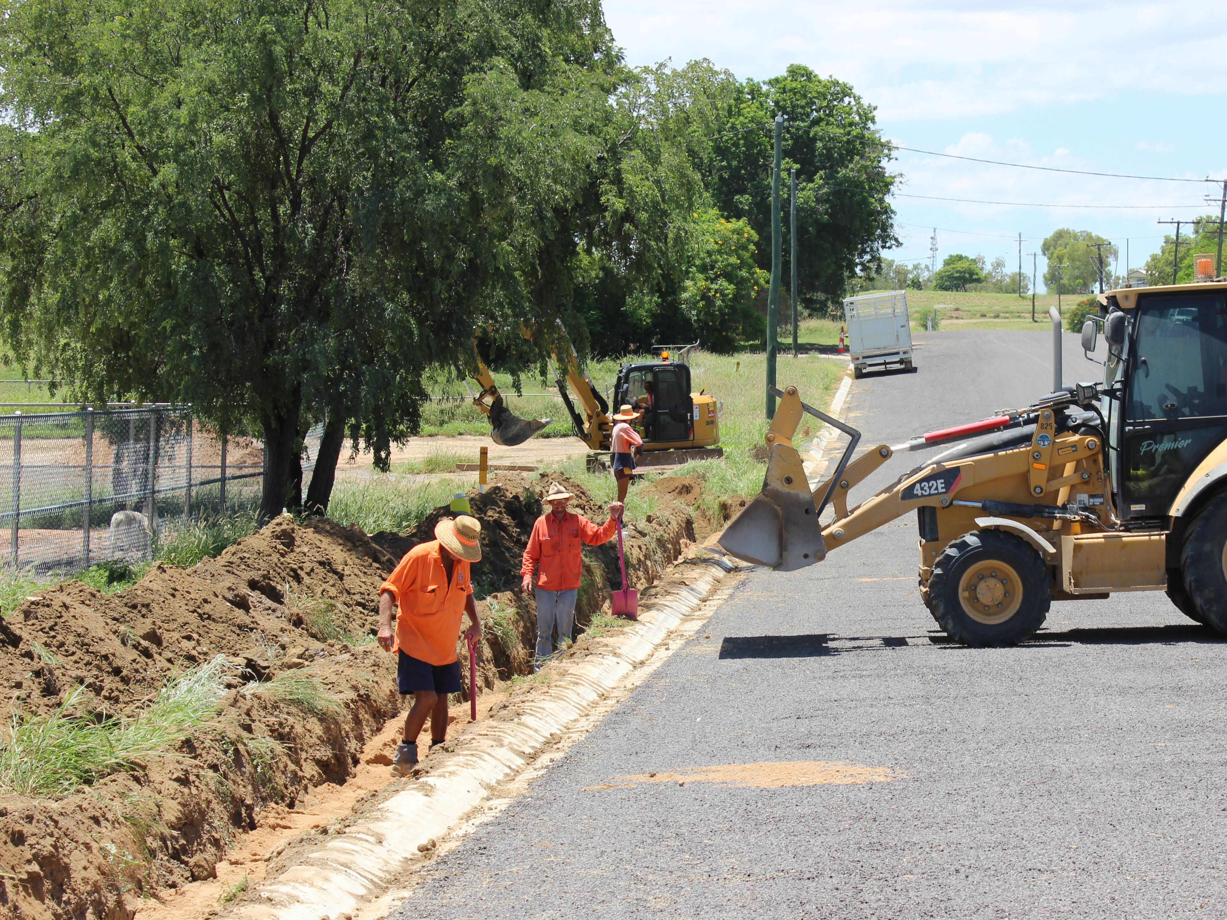 Fibre optic cable trenching for Wi-Sky in Richmond